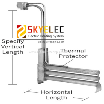 Anti-corrosion Titanium Immersion Heater